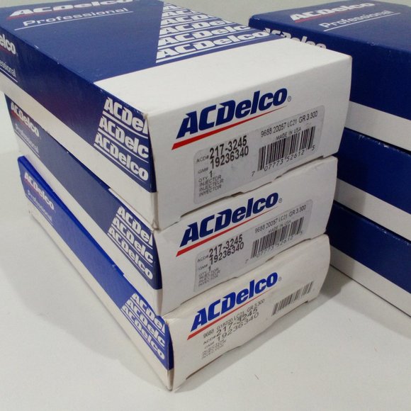 ACDELCO - Professional Fuel Injectors | Part # 217-3245 | 6 EACH | NEW IN BOX - Picture 3 of 7